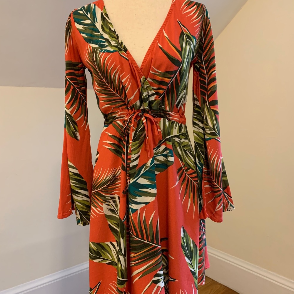 NWT New Floral Dress with Tags Size M